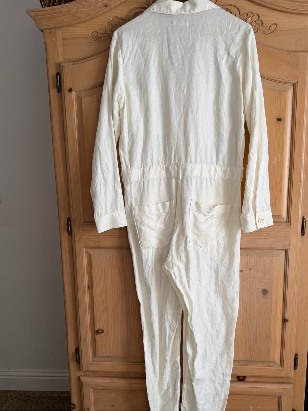 Outerknown Linen Blend Jumpsuit - Picture 5 of 6